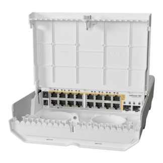 Cloud Router Switch outdoor 16 x Gigabit PoE-Out, 2 x SFP+ - Mikrotik CRS318-16P-2S+OUT [1]