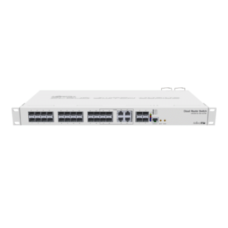 Cloud Router Switch 20 x SFP, 4 x SFP+, 4 x Combo (Gigabit sau SFP) - Mikrotik CRS328-4C-20S-4S+RM