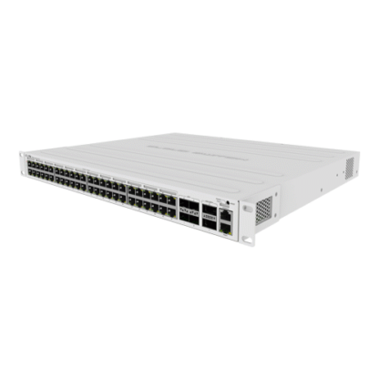 Cloud Router Switch 48 x Gigabit PoE+ OUT 700W, 4 x 10G SFP+, 2 x 40G QSFP+ - Mikrotik CRS354-48P-4S+2Q+RM [1]