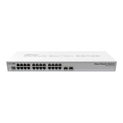 Cloud Router Switch 24 x Gigabit, 2 x SFP+, 1U - Mikrotik CRS326-24G-2S+RM [1]