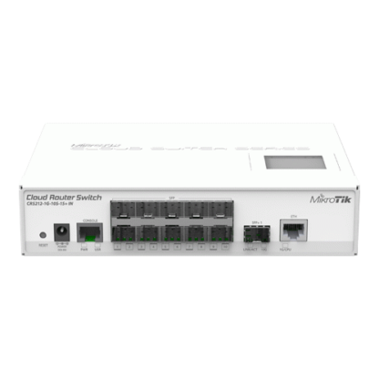 Cloud Router Switch 1 x Gigabit, 10 x SFP, 1 x SFP+ - Mikrotik CRS212-1G-10S-1S+IN [1]