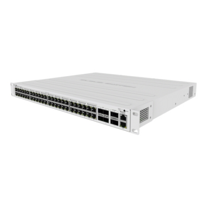 Cloud Router Switch 48 x Gigabit PoE+ OUT 700W, 4 x 10G SFP+, 2 x 40G QSFP+ - Mikrotik CRS354-48P-4S+2Q+RM [1]