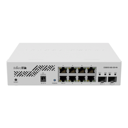 Cloud Smart Switch, 8 x Gigabit, 2 x SFP+ 10Gbps - Mikrotik CSS610-8G-2S+IN [1]