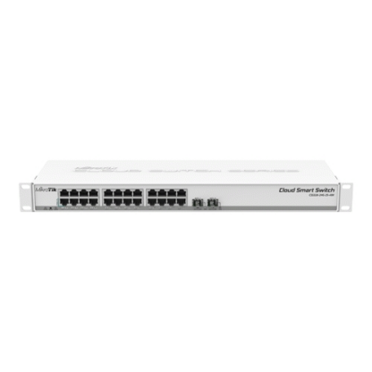 Cloud Smart Switch, 24 x Gigabit, 2 x SFP+ 10Gbps - Mikrotik CSS326-24G-2S+RM [1]