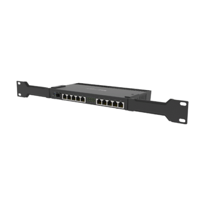 Router 10 x Gigabit, 1 x SFP+ 10Gbps, 1 x PoE, RouterOS L5, 1U - Mikrotik RB4011iGS+RM [1]