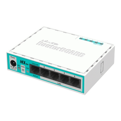 Router hEX Lite, 5 x Fast Ethernet, RouterOS L4 - Mikrotik RB750r2 [1]