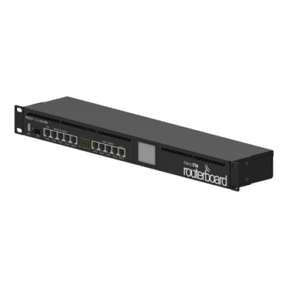 Router 5 x Fast Ethernet, 5 x Gigabit, 1 x SFP, 1 x PoE, RouterOS L5, 1U - Mikrotik RB2011UiAS-RM [1]