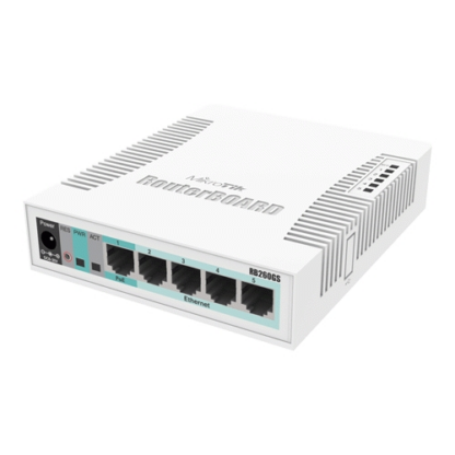 Cloud Smart Switch, 5 x Gigabit, 1 x SFP - Mikrotik CSS106-5G-1S [1]