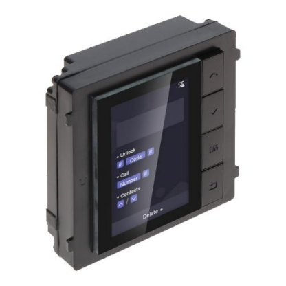 Modul afisaj LCD TFT pentru Interfon modular - HIKVISION DS-KD-DIS [1]