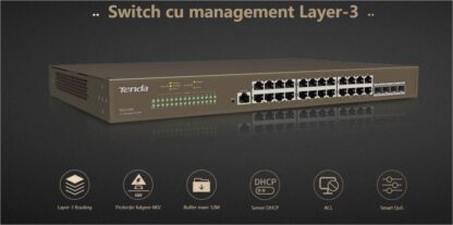 TENDA 24PORT GIGABIT L3 MANAGED SWITCH [1]