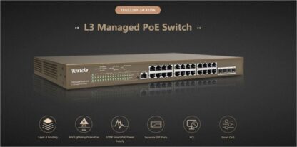 TENDA 24PORT GIGABIT L3 MANAGED SWITCH [1]