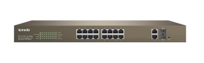 TENDA 16-PORT+2GB WEB SMART POE SWITCH [1]