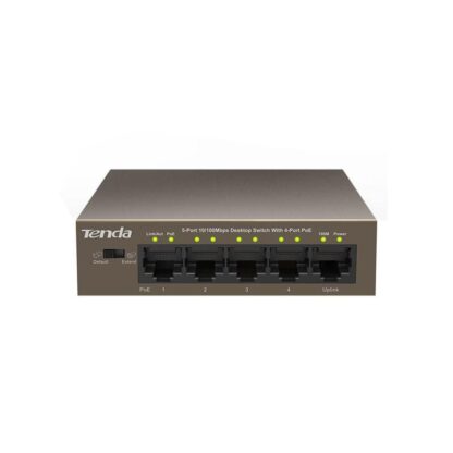 TENDA 5-PORT PoE SWITCH TEF1105P-4-63W [1]