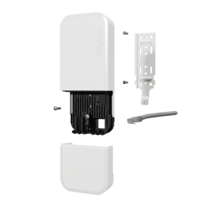 wAP ac, 2 x Gigabit, 802.11b/g/n 2.4Ghz, 802.11an/ac 5GHz, alb outdoor, injector PoE - MikroTik RBwAPG-5HacD2HnD [1]