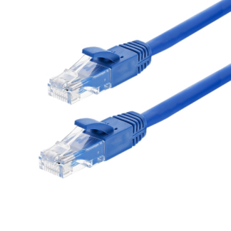 Cabluri - Patch cord Gigabit UTP cat6, LSZH, 0.25m, albastru - ASYTECH Networking TSY-PC-UTP6-025M-B