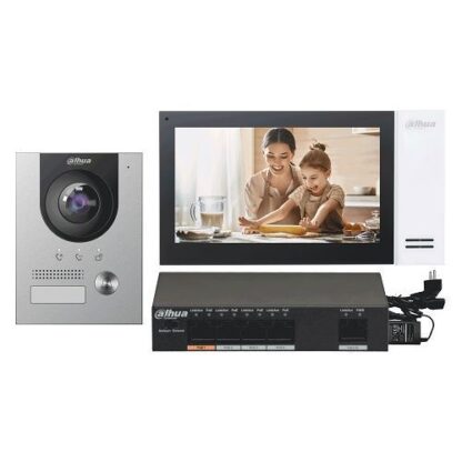 Kit Videointerfon Dahua KTP01(F) 1 familie [1]