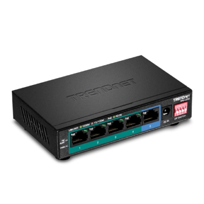 Switch 4 porturi Gigabit Long Range 200m - TRENDnet TPE-LG50 [1]