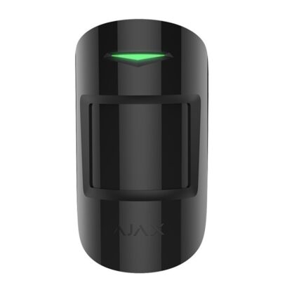 Detector Wireless PIR și Geam Spart Ajax CombiProtect Negru [1]