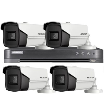 Sistem de supraveghere HIKVISION 4 camere 8MP 4 in 1, IR 60m, DVR 4 canale 4K 8MP [1]