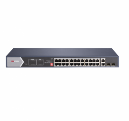 Switch 28 porturi HiPOE Gigabit Hikvision DS-3E0528HP-E [1]