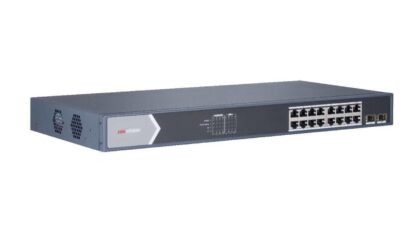 Switch 16 porturi PoE Gigabit Hikvision DS-3E0518P-E/M [1]