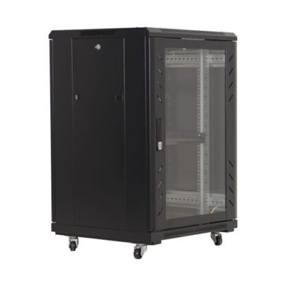 Rack podea 22U 19'' 600x800, negru - ASYTECH Networking ASY-22U-6080E - RESIGILAT [1]