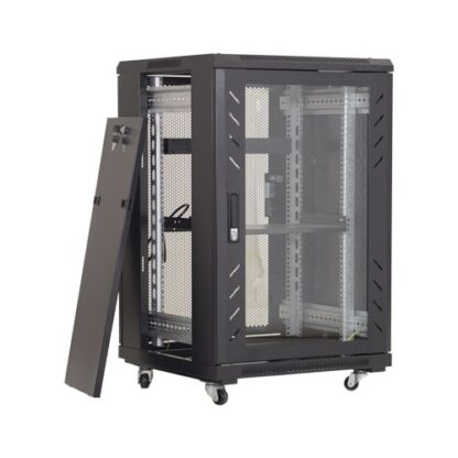 Rack podea 22U 19'' 600x800, negru - ASYTECH Networking ASY-22U-6080E - RESIGILAT [1]