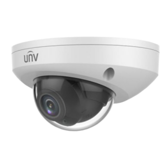 Camera IP, 4MP, lentila 2.8mm, IR30m, Audio, PoE, IP67, IK10 - UNV IPC314SB-ADF28K-I0