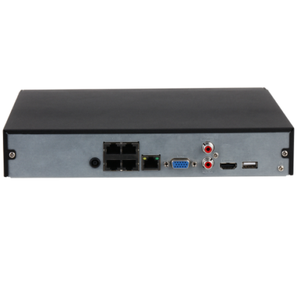 NVR cu 4 canale PoE, 8 MP, 1HDD, H.265+, Dahua NVR4104HS-P-4KS2/L [1]