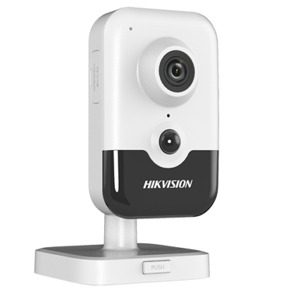 Camera de supraveghere Wi-Fi Cube IP 2.0MP, lentila 2.8mm, AUDIO bidirectional, IR 10m, PIR, SD-card - HIKVISION DS-2CD2421G0-IW-2.8mm [1]