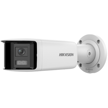 Camera supraveghere IP, 4MP, Panoramic view 180°, lentila 2.8mm, IR 40m, Audio, Alarma, PoE, IP67 - DarkFighter, HIKVISION DS-2CD2T46G2P-ISU-SL-2.8mm [1]