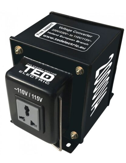 Transformator 230-220V la 110-115V 2000VA/2000W TED002259 [1]