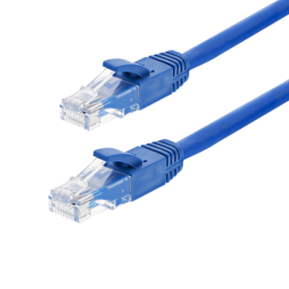 Accesorii Montaj CCTV - Patch cord Gigabit UTP cat6, LSZH, 0.15m, albastru - ASYTECH Networking TSY-PC-UTP6-015M-B
