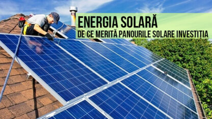 energia solară este tot mai căutată