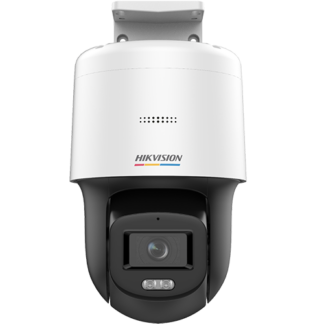 Camera de supraveghere ColorVu,  miniPT, IP, 4MP, lentila 4.0mm, Lumina Alba 30m, Audio, PoE, IP66  - HIKVISION DS-2DE2C400SCG-E(F1)