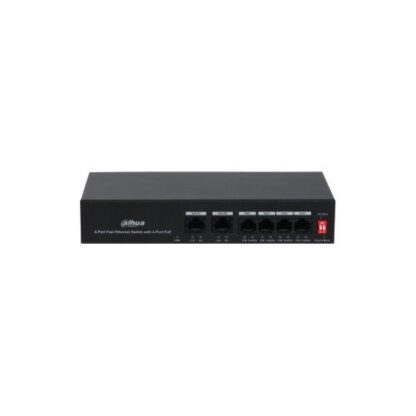 Switch 4 porturi, 1.2 Gbps, PoE, cu management, Dahua PFS3006-4ET-36 [1]