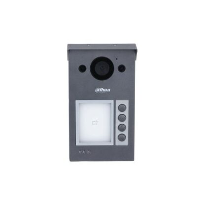 Post exterior videointerfon  IP, 4 familii, 2 MP, aparent, PoE, Dahua VTO3312Q-P [1]