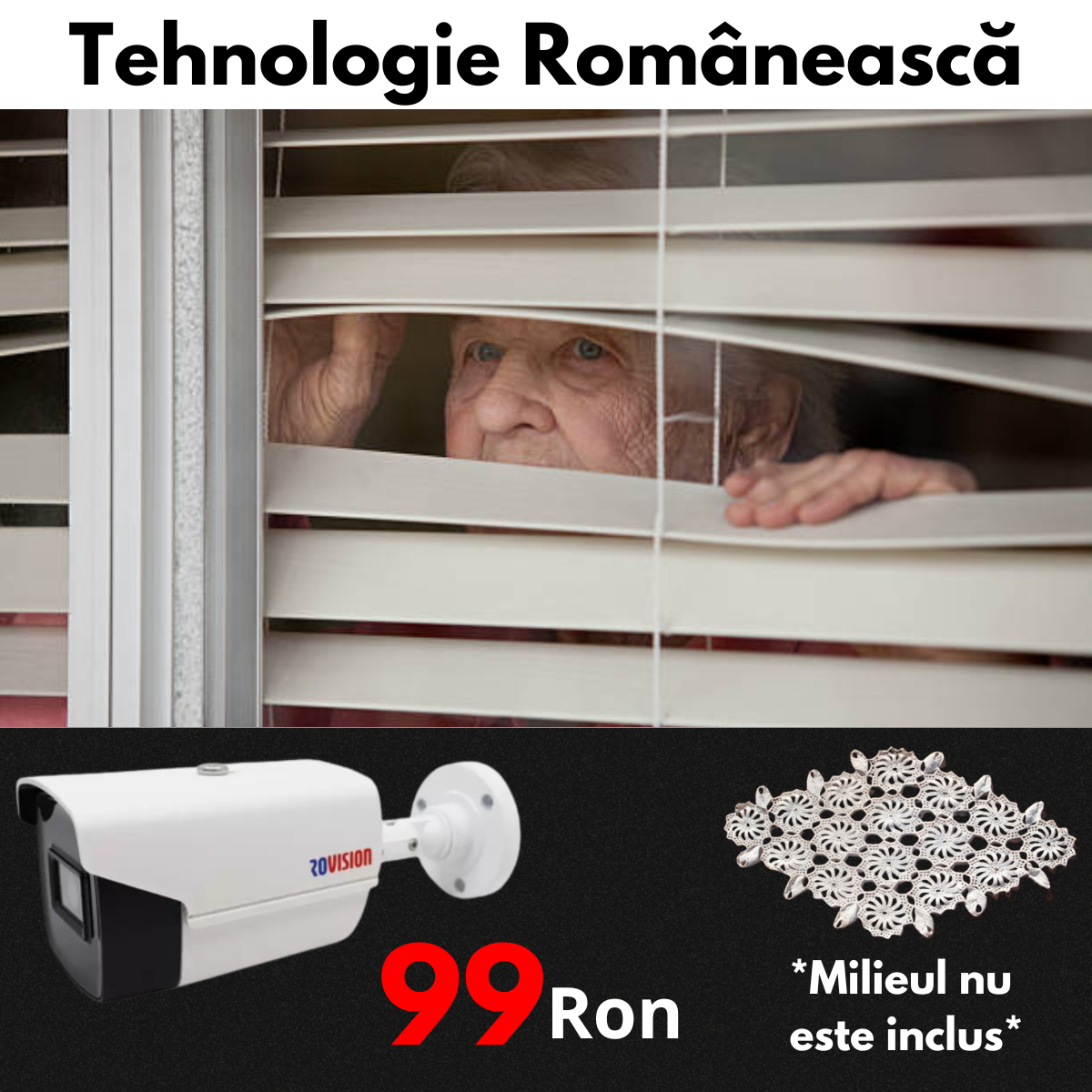 Rovision2mp22 99 ron gluma cu bunicuta