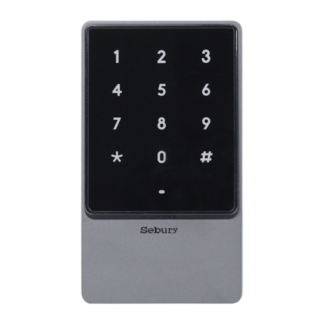 Controler stand-alone cu tastatura touch si cititor card EM 125kHz + Mifare 13.56MHz, carcasa antivandal - SEBURY SEB-sTouch2