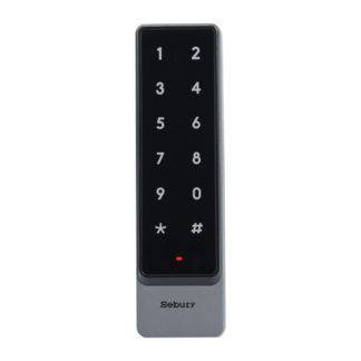 Controler stand-alone cu tastatura touch si cititor card EM 125kHz, carcasa antivandal - SEBURY SEB-sTouch2s