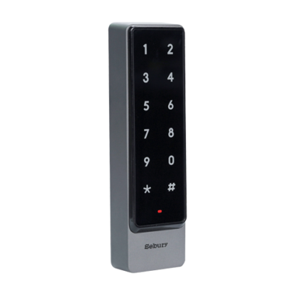 Controler stand-alone cu tastatura touch si cititor card EM 125kHz, carcasa antivandal - SEBURY SEB-sTouch2s [1]