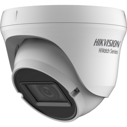 Cameră de supraveghere Turret, 2 Megapixeli, Infraroșu 40m, Lentila varifocala 2.8mm-12mm, Hikvision HWT-T320-VFC [1]