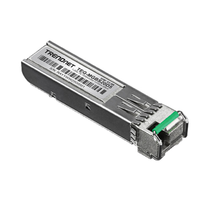 Modul SFP Dual Wavelength Single-Mode Simplex LC, 1.25G, RX:1310nm/TX:1550nm, 20Km - TRENDnet TEG-MGBS20D5 [1]