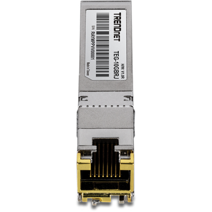 Modul RJ45 SFP+, 1/2.5/5/10G, 100/50/50/30m - TRENDnet TEG-10GBRJ [1]