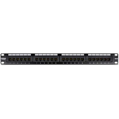 Patch Panel 24 porturi RJ45 UTP, Cat6 - TRENDnet TC-P24C6 [1]