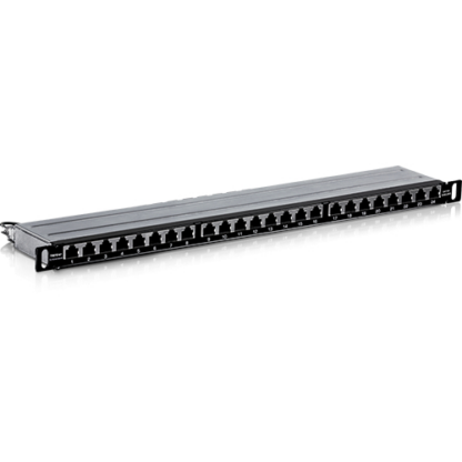 Patch Panel 24 porturi RJ45, Cat6a, Ecranat, 05U - TRENDnet TC-P24C6AHS [1]