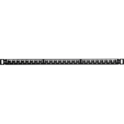 Patch Panel 24 porturi RJ45, Cat6a, Ecranat, 05U - TRENDnet TC-P24C6AHS [1]