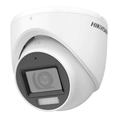 Camera supraveghere, 2MP, lentila 2.8mm, IR 30m, WL 20m, Microfon, IP67 - Hikvision DS-2CE76D0T-LMFS-2.8mm [1]