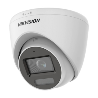 Camera de supraveghere Dual Light 2MP, lentila 2.8mm, IR 40m, WL 20m, Microfon - Hikvision - DS-2CE78D0T-LFS-2.8mm