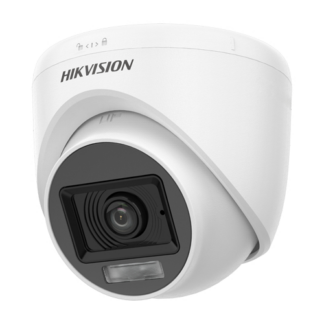 Camera de supraveghere Dual Light 5MP, lentila 2.8mm, IR 20m, WL 20m, Microfon - Hikvision - DS-2CE76K0T-LPFS-2.8mm